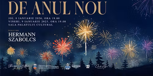 CONCERT DE ANUL NOU \u2013 Vineri 9 ianuarie 2026