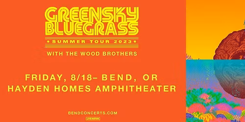 Greensky Bluegrass at Greenfield Lake Amphitheater