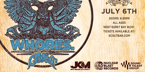 Corrosion of Conformity w\/ special guests Whores. & Crobot