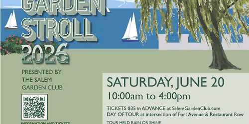 The Salem Garden Club's 2026 Garden Stroll