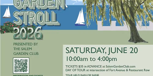 The Salem Garden Club's 2026 Garden Stroll
