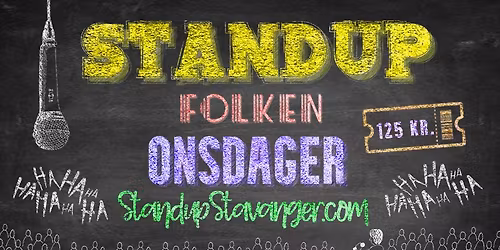 2026 \u203c\ufe0f Fra 14. januar \u203c\ufe0f Standup i Grottene hver onsdag
