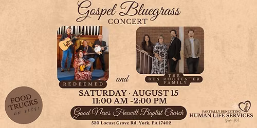 Free Bluegrass Gospel Singing