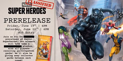 MTG Marvel Super Heroes Friday 1v1 prerelease