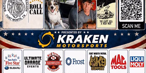 7th Annual Veterans\/First Responders Car and Bike Show | Presented by Kraken Motorsports