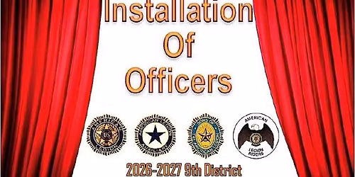 Post\/Unit 157 AL, ALA, SAL 9th District Installation Of Officers