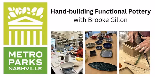 Hand-building Functional Pottery - 8 weeks
