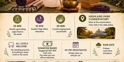 Weekly Down-to-Earth Yoga Sound Bath