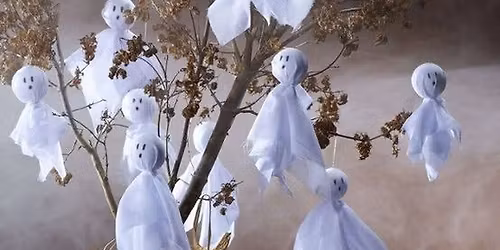 KIDS FOR A QUID - Pom Pom Ghosts and Creepy Creatures