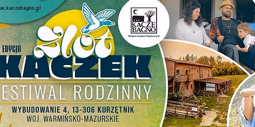 Festiwal Rodzinny "Zlot Kaczek" III edycja 20-23 sierpnia 2026r