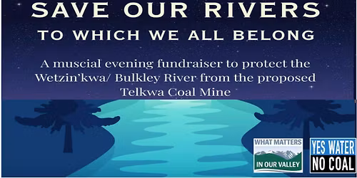 Save Our Rivers - concert fundraiser
