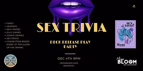 Sex Trivia Card Deck Release Party!
