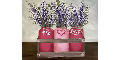Be Mine Blooms - Paint and Sip in Tyler | Classpop!\u2122