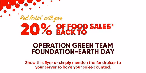 Earth Day at Red Robin Bridge Street 