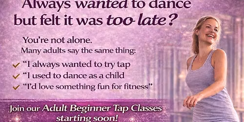 ADULT TAP CLASSES