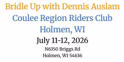 Coulee Region Riders Club Confidence Clinic