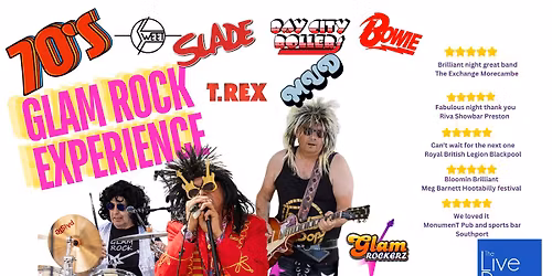 Glam Rock at the Live Rooms Chester 