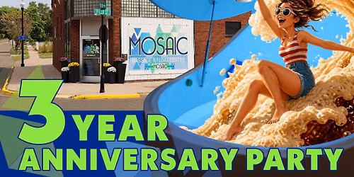 Mosaic's 3 Year Anniversary Celebration - Free Root Beer Floats and Cupcakes!