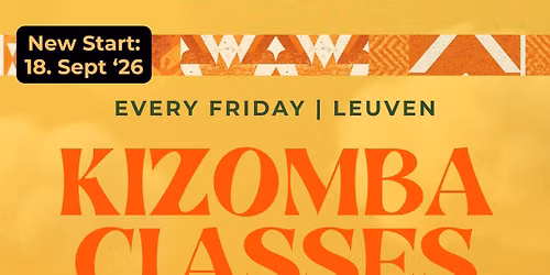 Weekly Kizomba classes in Leuven with Sonja KikiZomba