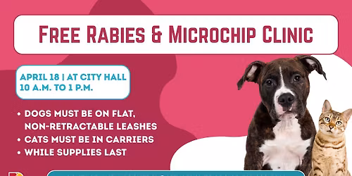 Free Rabies & Microchip Clinic