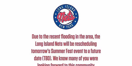TBD at Long Island Nets at Nassau Coliseum