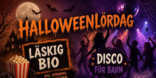 Halloweenl\u00f6rdag f\u00f6r barn fr\u00e5n 7 \u00e5r