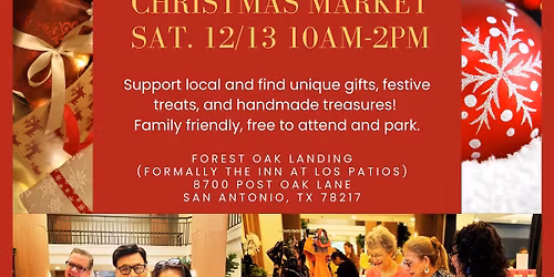 Christmas Market 12\/13 - Forest Oak Landing (Formally The Inn at Los Patios