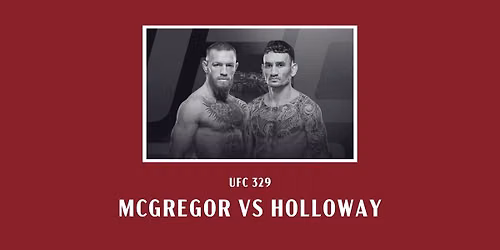 UFC 329: McGregor vs Holloway | Live and Loud at Australian Hotel!