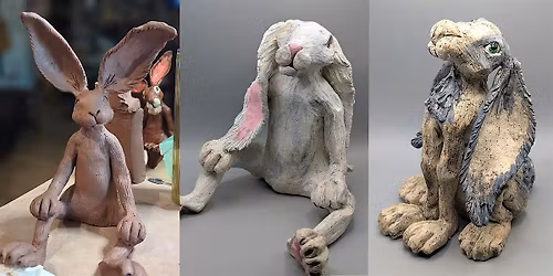 Workshop | Long-eared Bunny \u2022 Hand-built Clay | Art-A-Fair