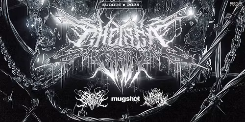 CHELSEA GRIN, SIGNS OF THE SWARM, MUGSHOT, CROWN MAGNETAR - Praha