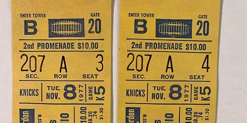 San Antonio Spurs at New York Knicks Tickets