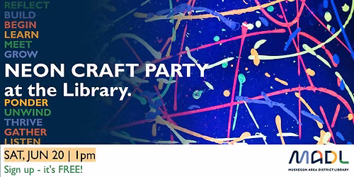 Neon Craft Party