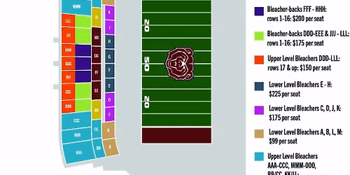 2026 Missouri State Bears Football Season Tickets (Includes Tickets To All Regular Season Home Games)
