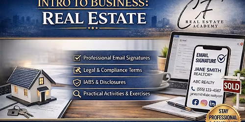 Intro to Business: Real Estate- 2CE Hours