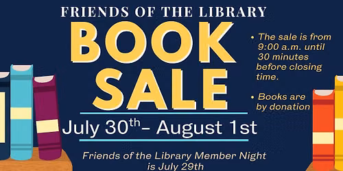 Friends of the Library Book Sale - Members Only Sale