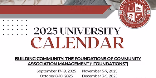 Building Community: The Foundations of Community Association Management