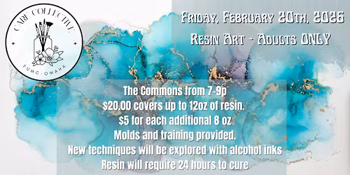 Resin Art & Alcohol Ink Flowers