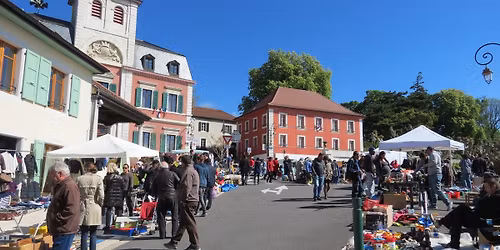 Vide-greniers du centre-ville - Comit\u00e9 des \u0152uvres Sociales de la Ville de Gex