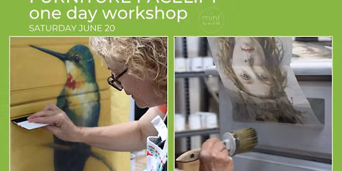 FURNITURE FACELIFT WORKSHOP - JUNE 20
