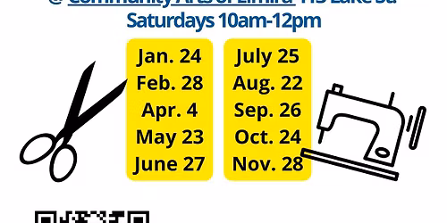 "Buttons+Bobbins: Learn to Sew" Free Arts Class with Teaching Artist Filomena Jack