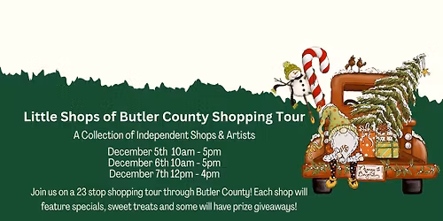 Little Shops of Butler County Shopping Tour