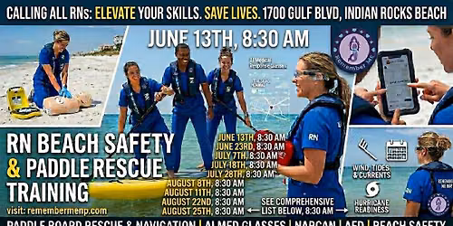 RN-led Paddle Board Safety & Water Rescue Training