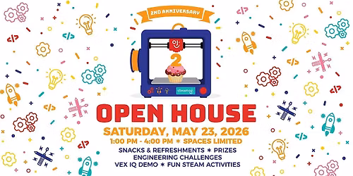 STEaM Open House @ Steamoji - STEM Maker Academy for Kids