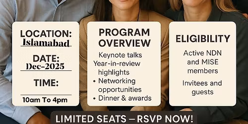 MISE and NDN Members Annual dinner and Awards