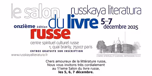 Salon du livre russe 2025