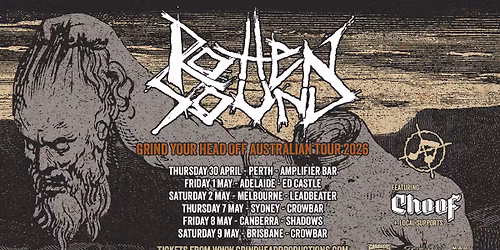Rotten Sound (Finland) - Adelaide
