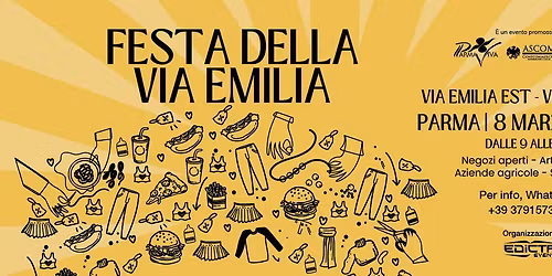 \ud83c\udf38 Domenica 8 Marzo \u2013 Feste della Via Emilia \ud83c\udf38