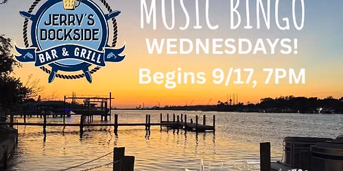\ud83c\udfa4\ud83c\udf7bBANDINGO\u00ae Music Bingo at Jerry's Dockside Bar & Grill in Gibsonton, Wednesdays 7pm\ud83c\udfa4\ud83c\udf7b