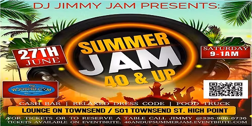 40 & UP SUMMER JAM