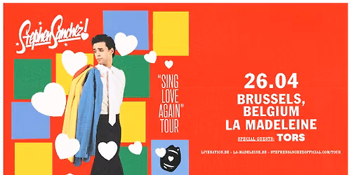 Last tickets! Stephen Sanchez: "Sing Love Again" Tour | La Madeleine